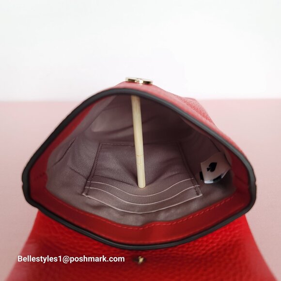 KATE SPADE Bradley North/South Pebbled Leather Phone Crossbody- Heirloom T.  🎈⭐ - Picture 14 of 16